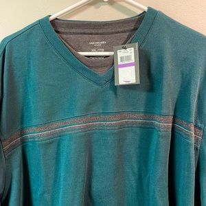 NWT Van Heusen long sleeve shirt XXL